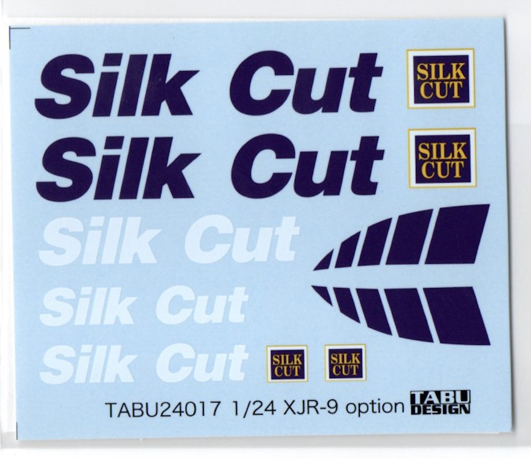 ONYX シルクカット ジャガー XJR-9 1/43（SILK CUTロゴ）