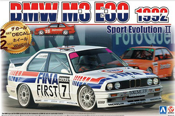 アオシマ/BEEMAX 1/24 BMW M3 E30 スポーツエボリューション II 1992 ドイツ仕様　106303 106303