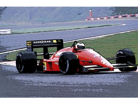 タメオ 1/43 メタルキット フェラーリ F187 日本GP 1987 G.ベルガー/M.アルボレート TMK376
