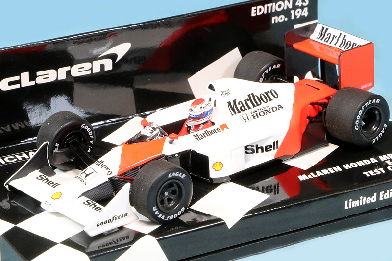 537884199S - ミニチャンプス 1/43 マクラーレン ホンダ MP4/4B