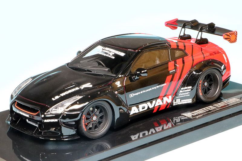 one model 1/43 LB Performance ニッサン GT-R R35 