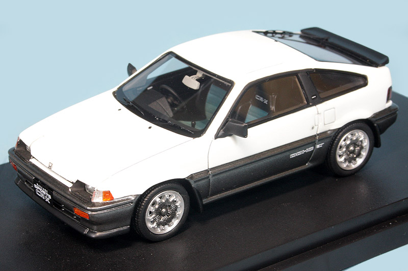 1/43 EBBRO Honda BALLADE SPORTS CR-X Si 1984 BLACK | eBay