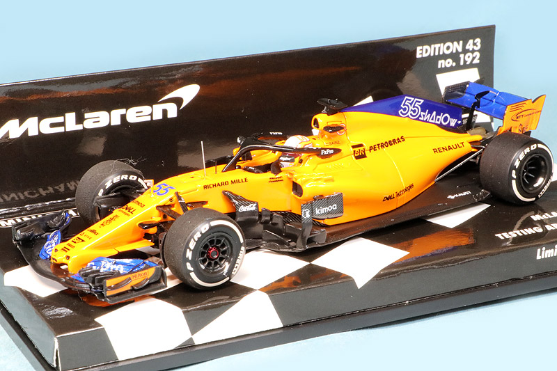 ミニチャンプス 1/43 マクラーレン ルノー MCL33 アブダビ