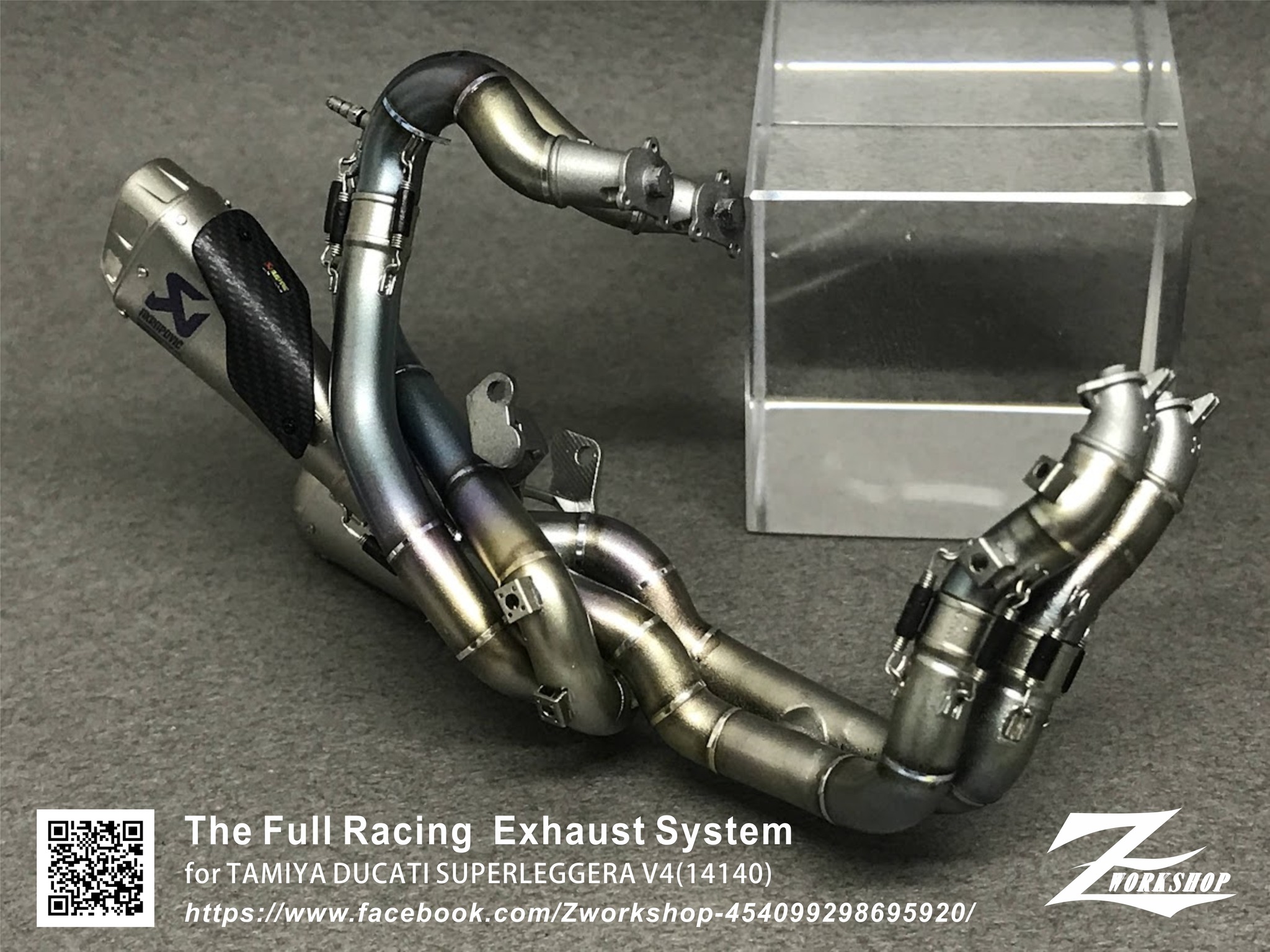 Zワークショップ 1/12 3Dプリントパーツ ドゥカティ スーパー