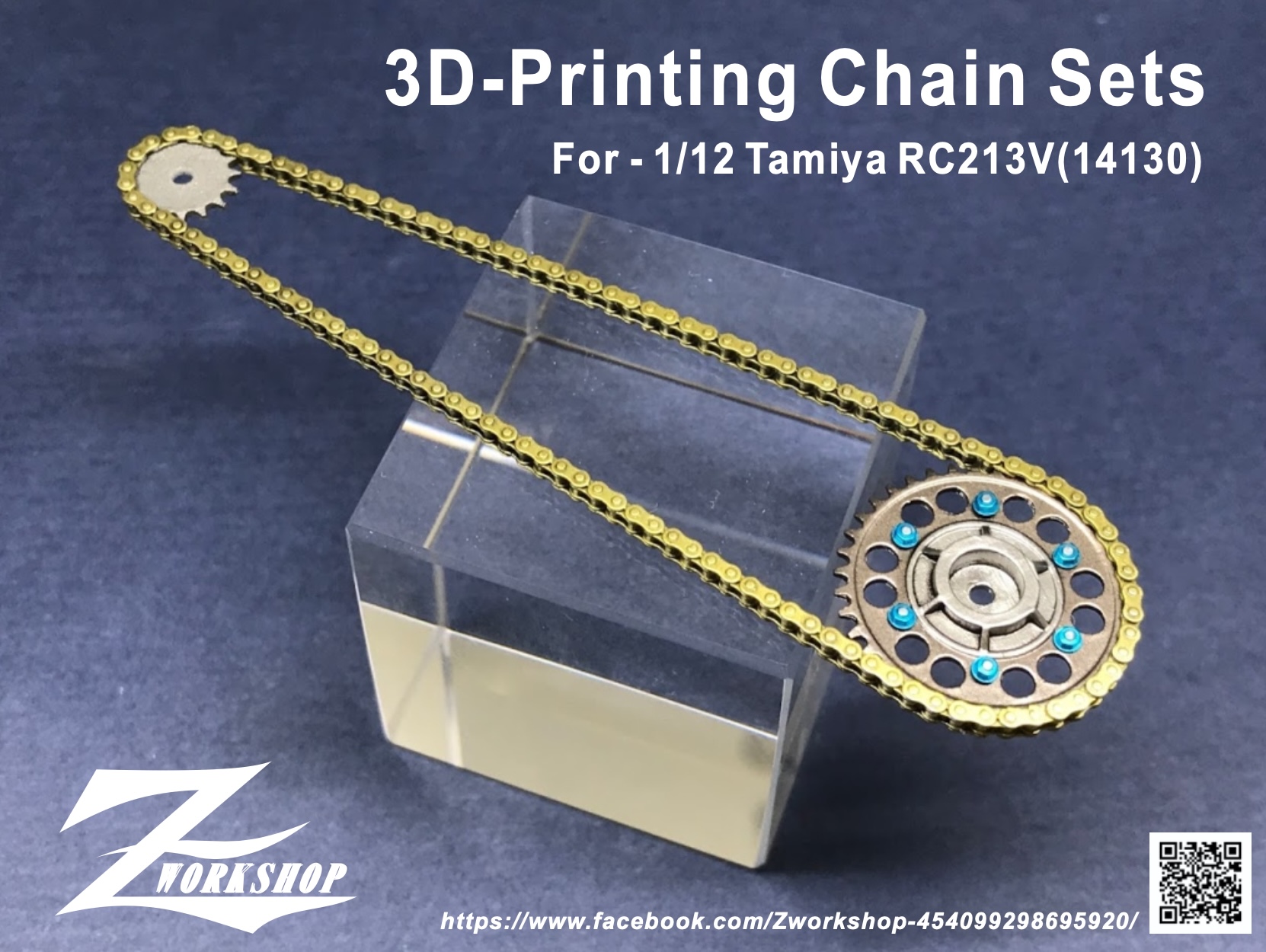 Zワークショップ 1/12 3Dプリントパーツ ホンダ RC213V 3D