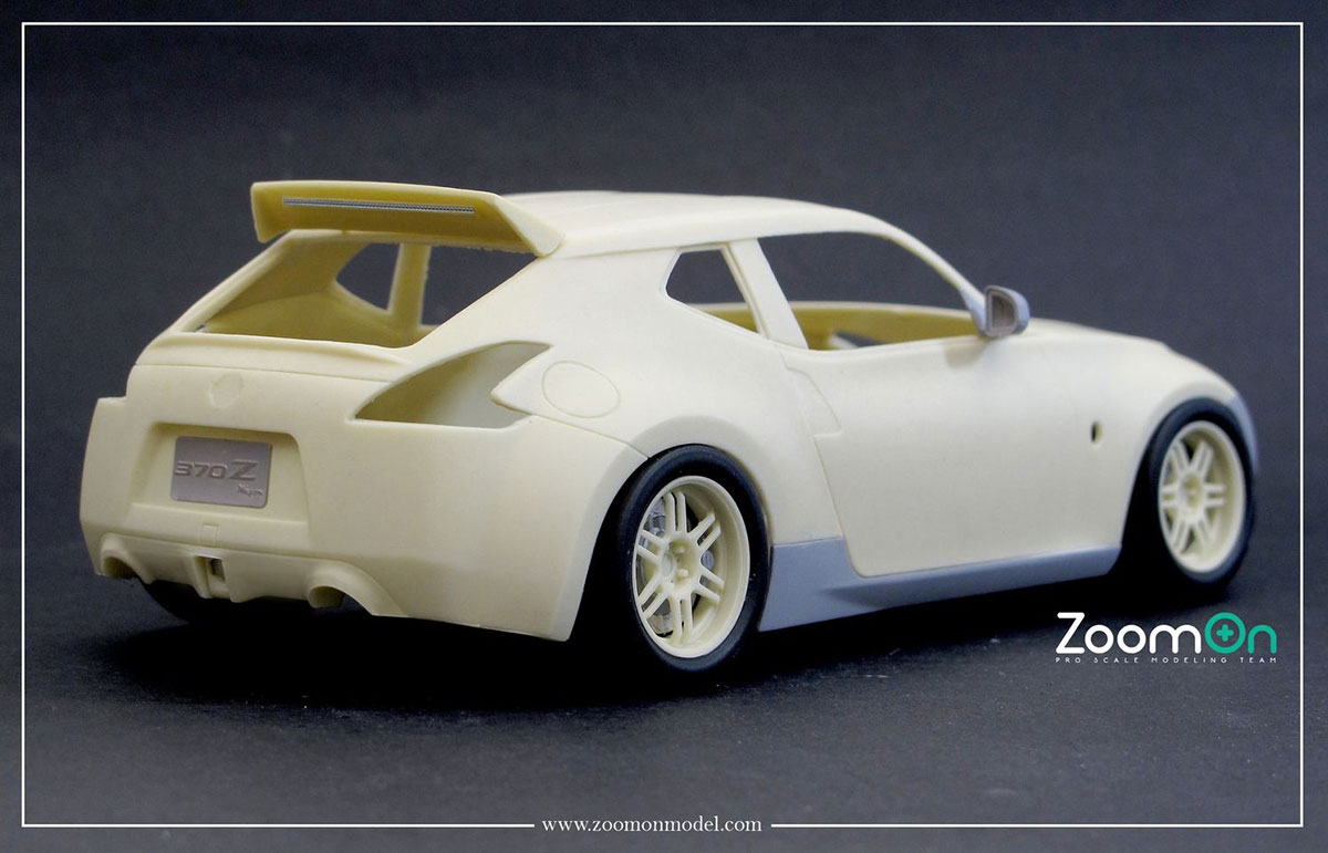 ZoomOn 1/24 トランスキット ニッサン Z 370Z ワゴンパーツセット タミヤ対応　Z132