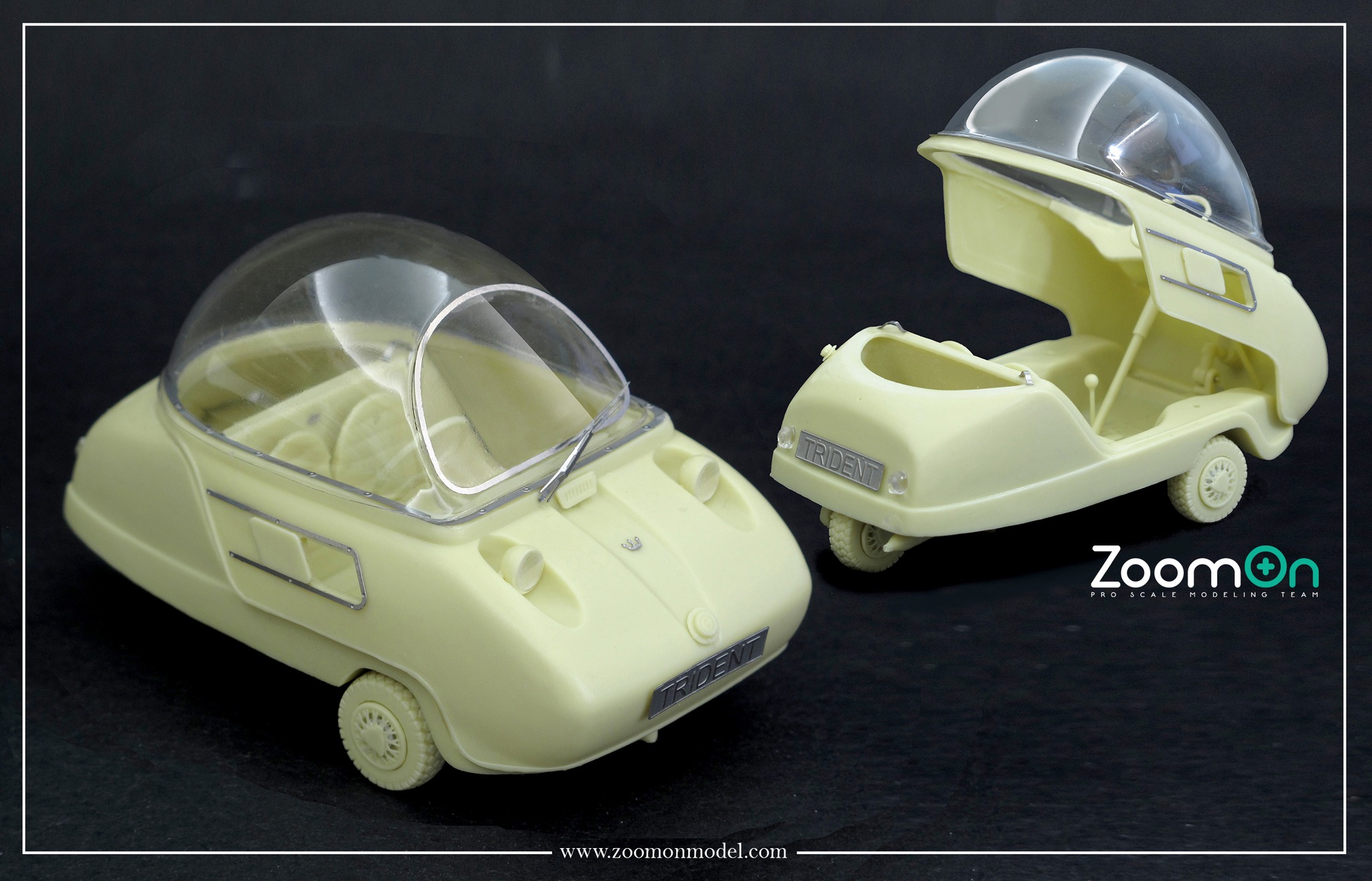 ZoomOn 1/24 レジンキット ピール トライデント 1965　Z137