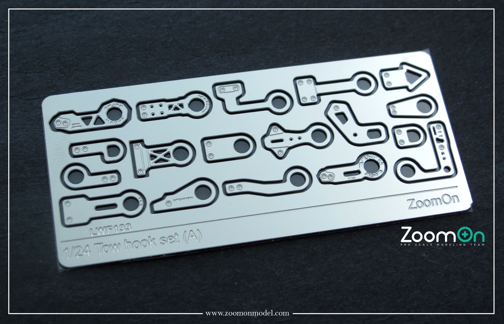 ZoomOn 1/24 牽引フック Ver.A ZT054 ミニカーショップ ロム
