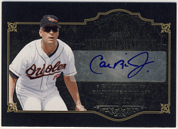 Cal Ripken Jr. MLB 2007 UD SP Legendary Cuts Legendary Signature Auto 01/99