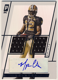 Marques Colston NFL 2006 Topps Paradigm RC Signature Jersey Auto 063/149