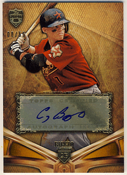 Craig Biggio MLB 2013 Topps Supreme Asia Signature Auto 08/50
