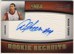 Daniel Danny Green NBA 09-10 Panini Timeless Treasures RC Signature Auto 077/299