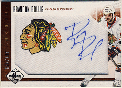 Brandon Bollig NHL 12-13 Panini Limited RC Signature Auto 281/499