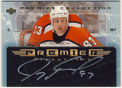 Jeremy Roenick NHL 03-04 UD Premier Collection Signature Auto