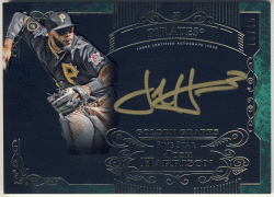 Josh Harrison MLB 2015 Topps Five Star Golden Graphes Signature Auto 10/15