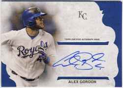 Alex Gordon MLB 2015 Topps Supreme Simply Signature Auto