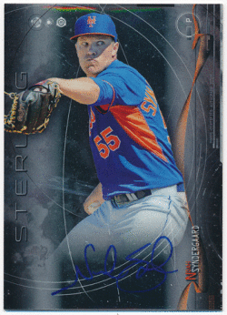 Noah Syndergaard MLB 2014 Bowman Sterling Signature Auto