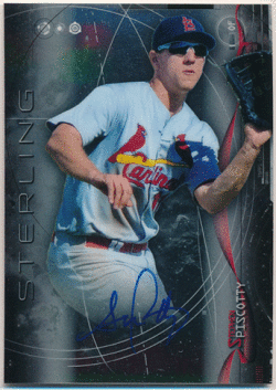 Stephen Piscotty MLB 2014 Bowman Sterling Signature Auto