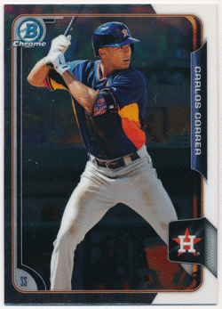 Carlos Correa MLB 2015 Bowman Chrome Prospects BCP41