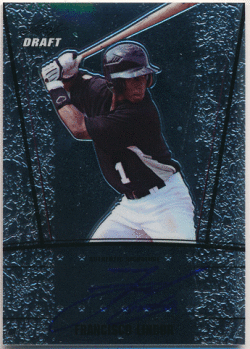 Francisco Lindor 2011 Leaf Metal Draft Signature Auto