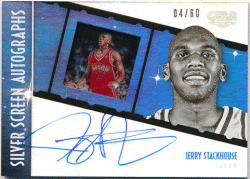 Jerry Stackhouse NBA 15-16 Panini Gala Silver Screen Signature Auto 04/60