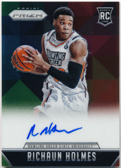 Richaun Holmes NBA 15-16 Panini Prizm RC Signature Auto