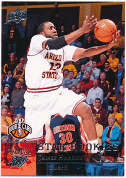 James Harden NBA 09-10 Upper Deck UD Star Rookies RC