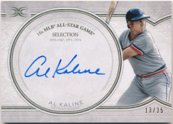 Al Kaline MLB 2018 Topps Definitive Collection  Legendary Signature Auto 13/35