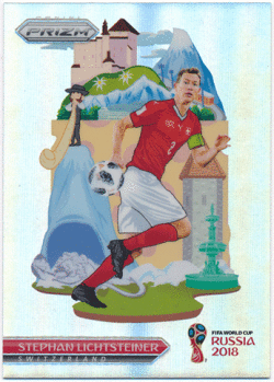 Stephan Lichtsteiner 2018 Panini World Cup Prizm National Landmarks