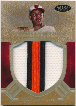 Jonathan Schoop MLB 2018 Topps Tier One Prodigious Jumbo Patch 07/10
