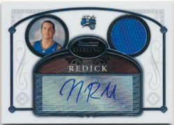 J.J. Redick NBA 06-07 Bowman Sterling RC Signature Jersey Auto