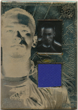中田英寿 Soccer 2007 Futera World Football Limited Edition 24ct Gold Plated Jersey 100/235 Hidetoshi Nakata