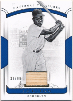 Jim Gilliam 2018 Panini National Treasures Bat 31/99