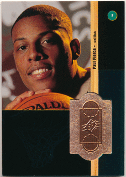 Paul Pierce NBA 98-99 UD SPx Finite RC 1996/2500