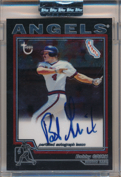 Bobby Grich MLB 2004 Topps Chrome Retired Signature Auto