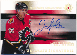 Jarome Iginla NHL 05-06 UD Ultimate Collection Signature Auto