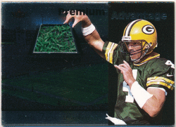 Brett Favre NFL 2001 Fleer Premium Advantage Stadium Turf 032/314