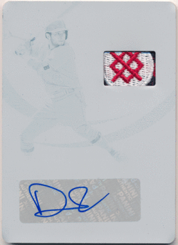 David Fletcher 2019 Panini Immaculate Collection RC Plate Signature Patch Auto 1/1 1of1