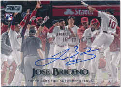 Jose Briceno MLB 2019 Topps Stadium Club RC Signature Auto