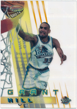 Grant Hill NBA 96-97 Bowman's Best Shots Atomic Refractor