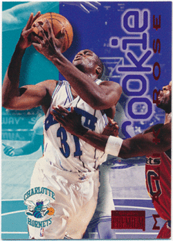 Malik Rose NBA 96-97 Skybox Premium RC Rubies