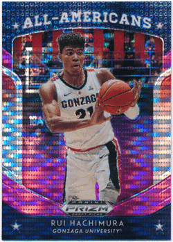 八村塁 NBA 2019 Panini Prizm Draft Picks All-Americans Pink Pulsar Refractor Rui Hachimura