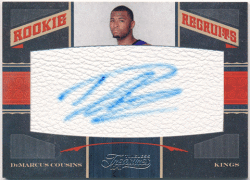 DeMarcus Cousins NBA 10-11 Panini Timeless Treasures RC Rookie Recruits Auto 291/299