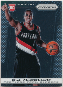 C.J. McCollum NBA 2013-14 Panini Prizm RC Rookie Card #283