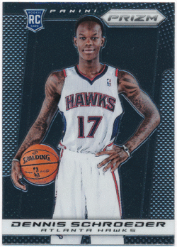 Dennis Schroeder NBA 2013-14 Panini Prizm RC #286 Rookie Card