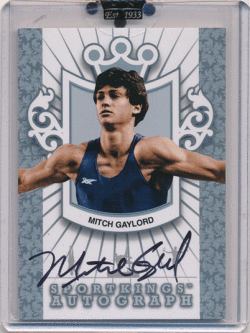 Mitch Gaylord 2010 Sportkings Series D Signature Auto Silver Version 体操 オリンピック金メダリスト