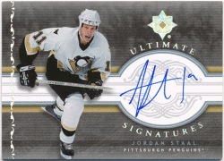 Jordan Staal NHL 2006-07 UD Ultimate Collection Signatures Auto