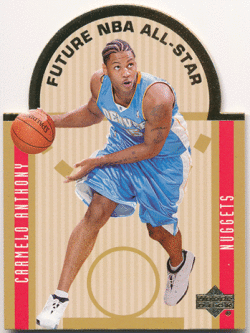 Carmelo Anthony NBA 2003-04 Upper Deck RC Rookie Future NBA All-Star