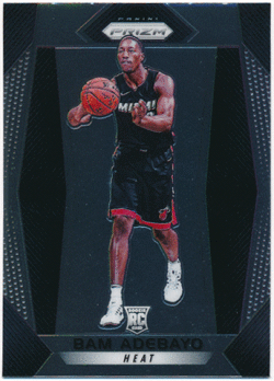 Bam Adebayo NBA 2017-18 Panini Prizm RC #51 Rookie Card