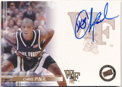 Chris Paul 2005 Press Pass Signature Auto